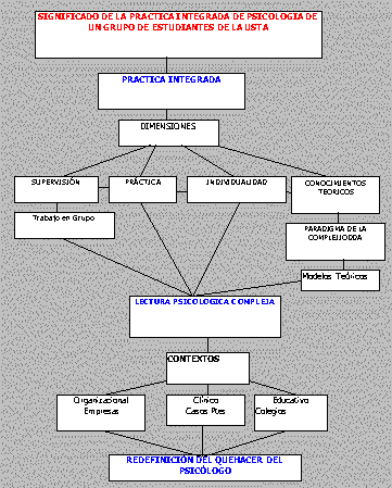 Mapa Conceptual de la Construcción de Significados