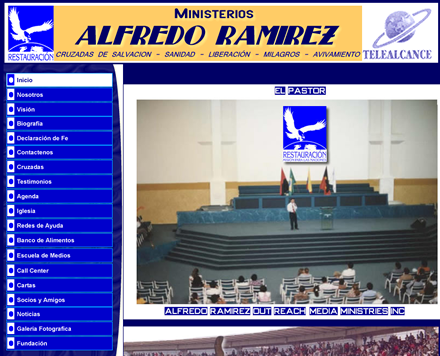Alfredo Ramirez Out Reach Media Ministries Inc, Trabajando por la restauración de la Familia